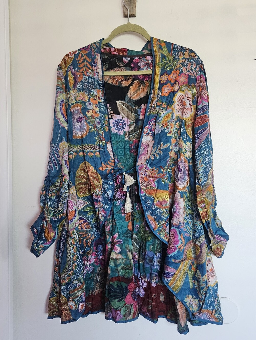 Johnny Was LAPHAM RYDER COAT Boho Duster Reversible - Picture 8 of 10